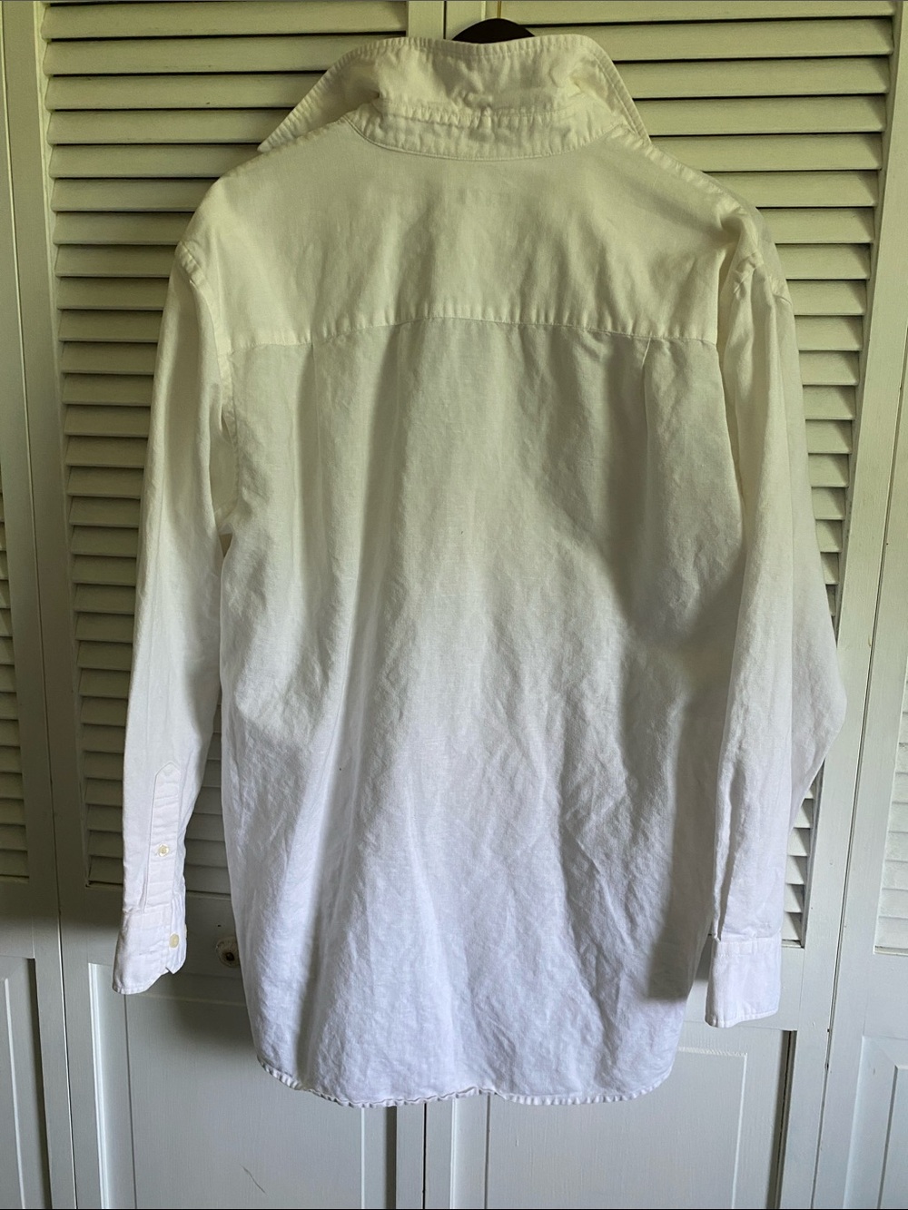 Final Discount Oversized linen dress shirt - Picture 7 of 7